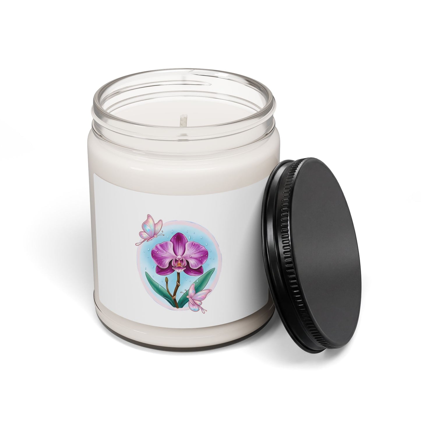 Orchid Elegance Scented Soy Candle