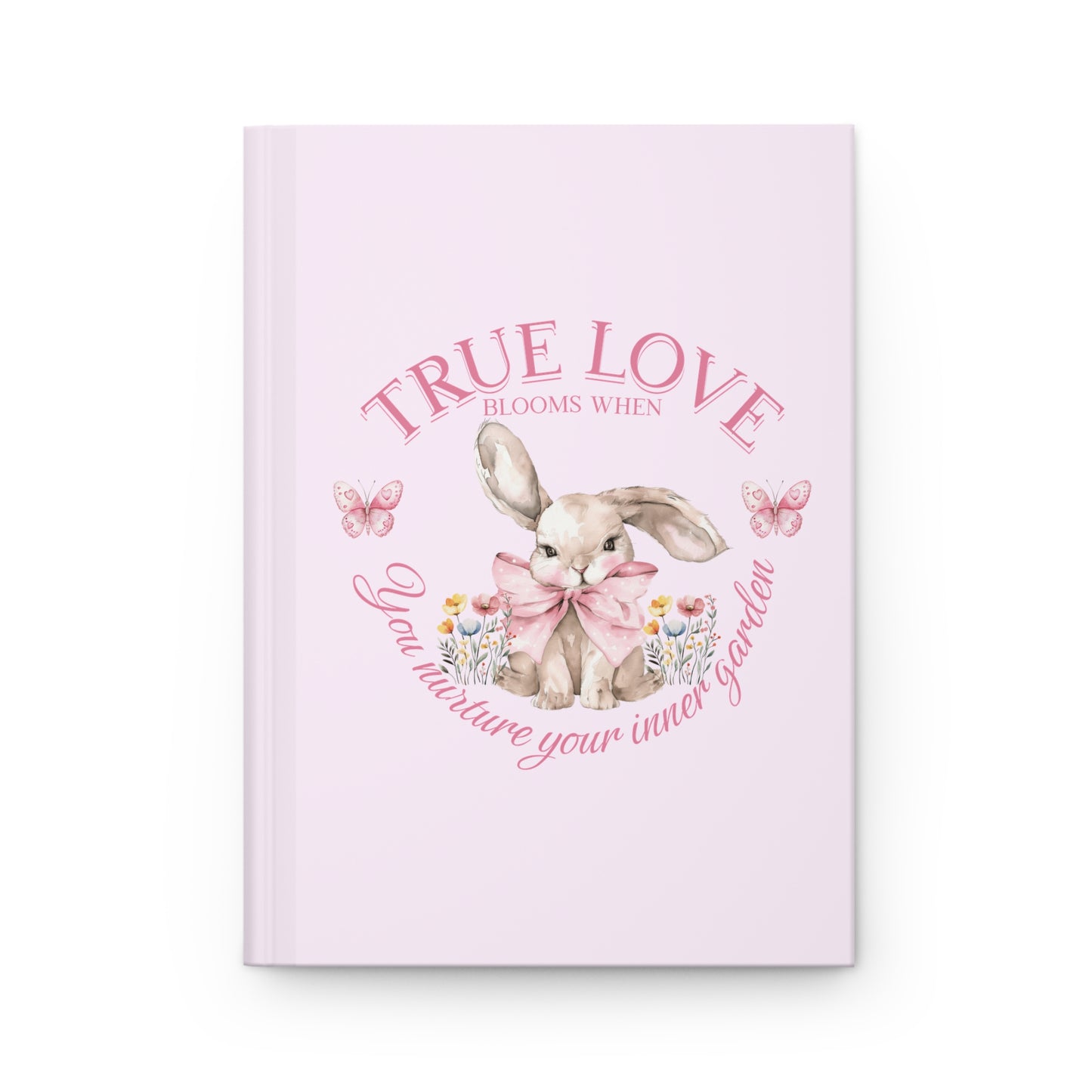 True Love Blooms Hardcover Journal
