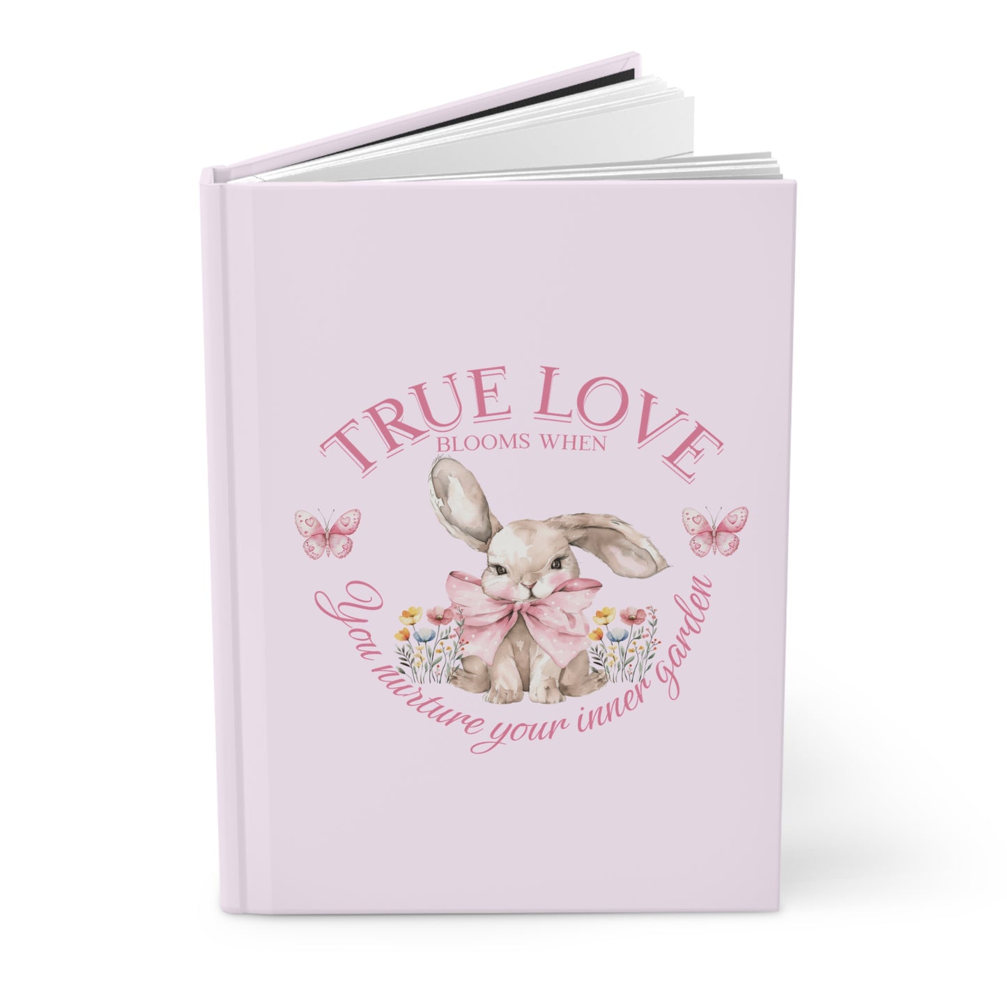 True Love Blooms Hardcover Journal
