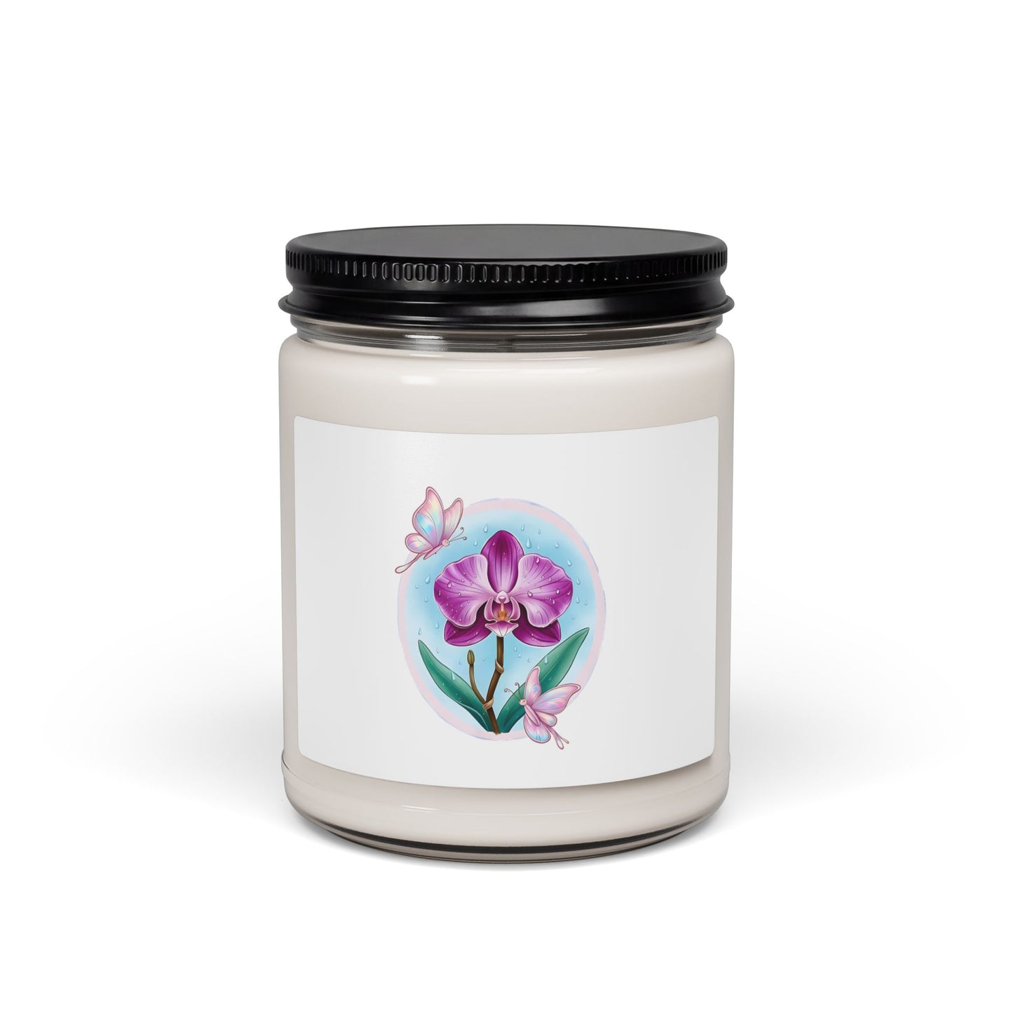 Orchid Elegance Scented Soy Candle