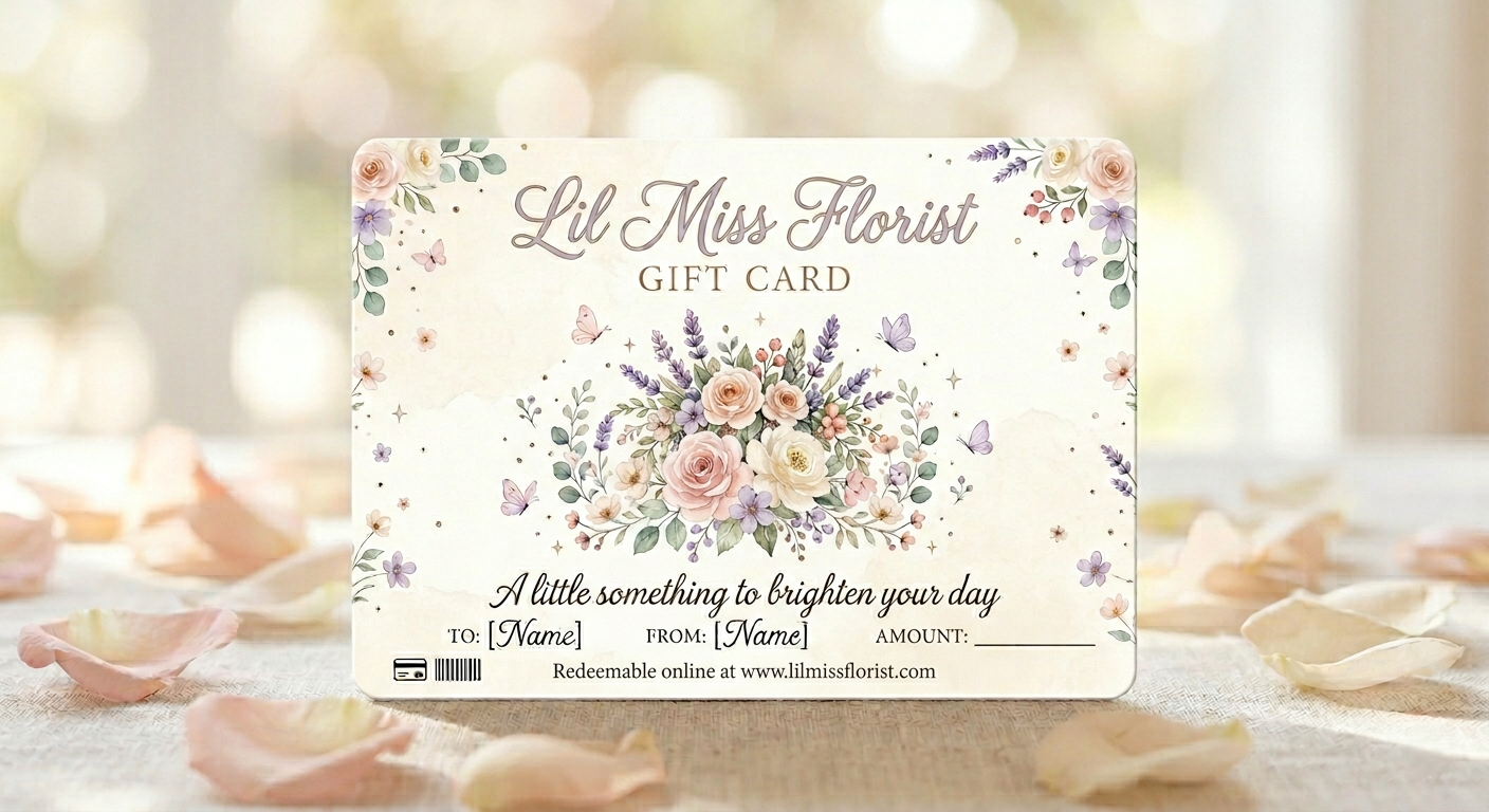 Lil Miss Florist Gift Card