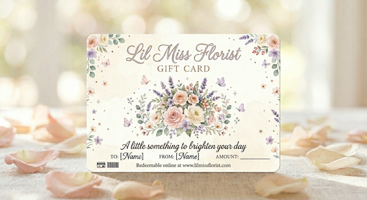 Lil Miss Florist Gift Card