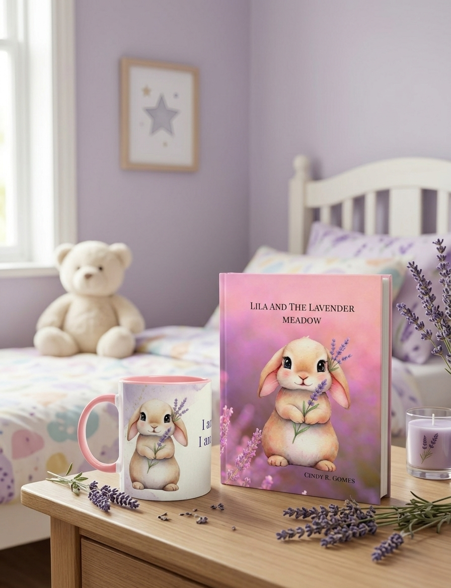 Lila and the Lavender Meadow Keepsake Mug