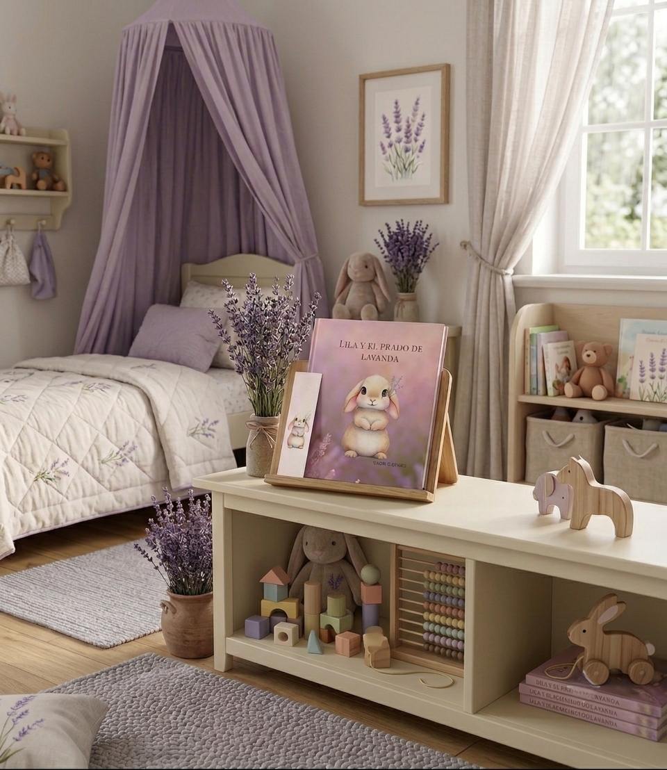 Lila y el Prado de Lavanda – Edición de Tapa Dura